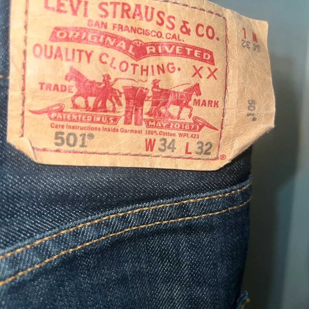 Levi's‎ Dark Blue Straight Jeans for Men